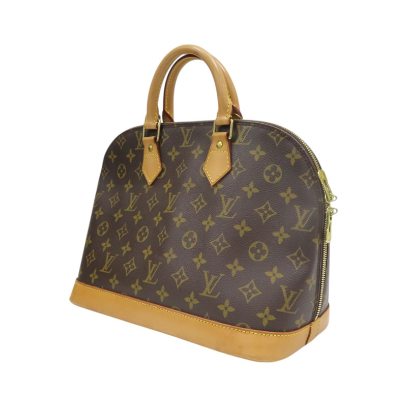 棕色 原花 帆布 Alma PM 手提包【LOUIS VUITTON LV 路易威登】 M51130-2