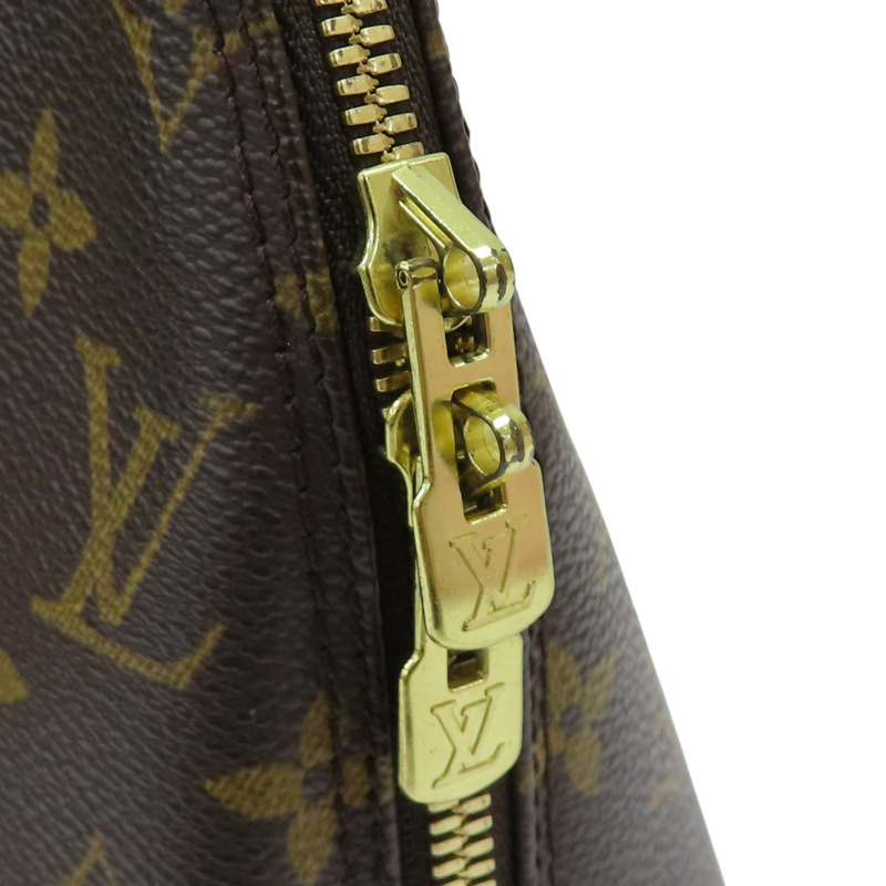 棕色 原花 帆布 Alma PM 手提包【LOUIS VUITTON LV 路易威登】 M51130-10