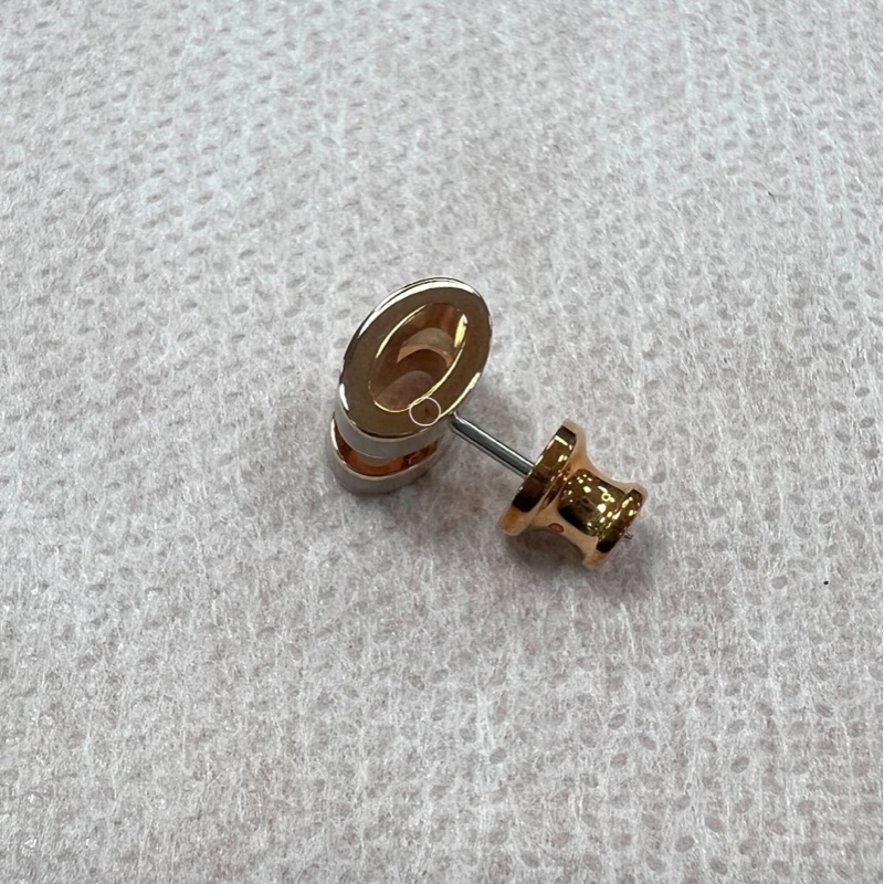 全新未使用 愛馬仕Hermes Mini Pop H耳環 奶茶色(熱門)-5
