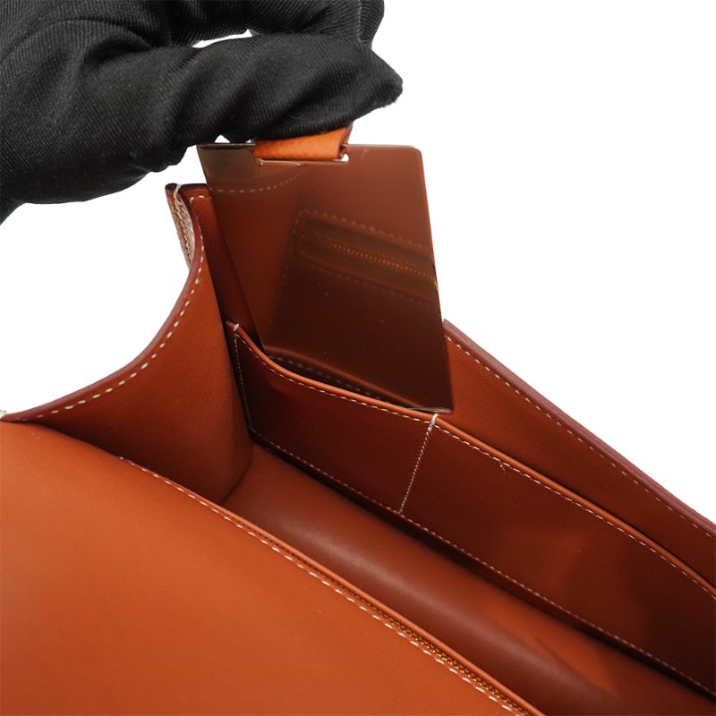Hermes 二代 Constance 24 Epsom牛皮金釦肩背/斜背(Gold棕)-5