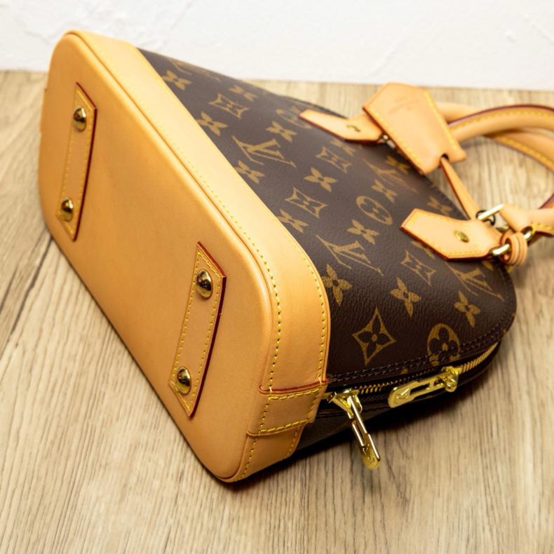 LOUIS VUITTON(路易威登) ALMA 貝殼包 BB 23.5-5