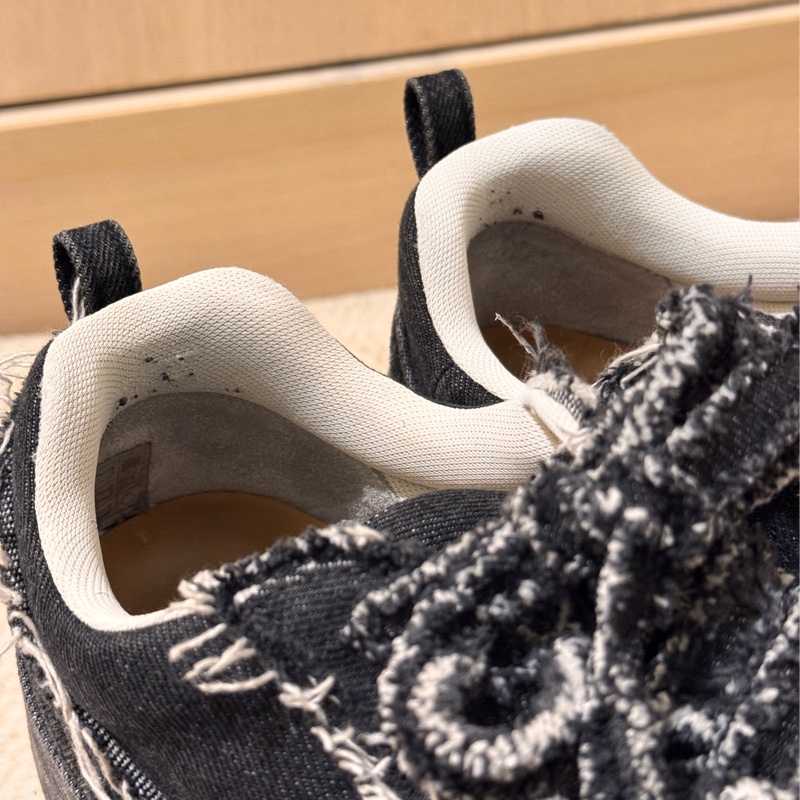 LOEWE 黑色牛仔布 運動鞋-13