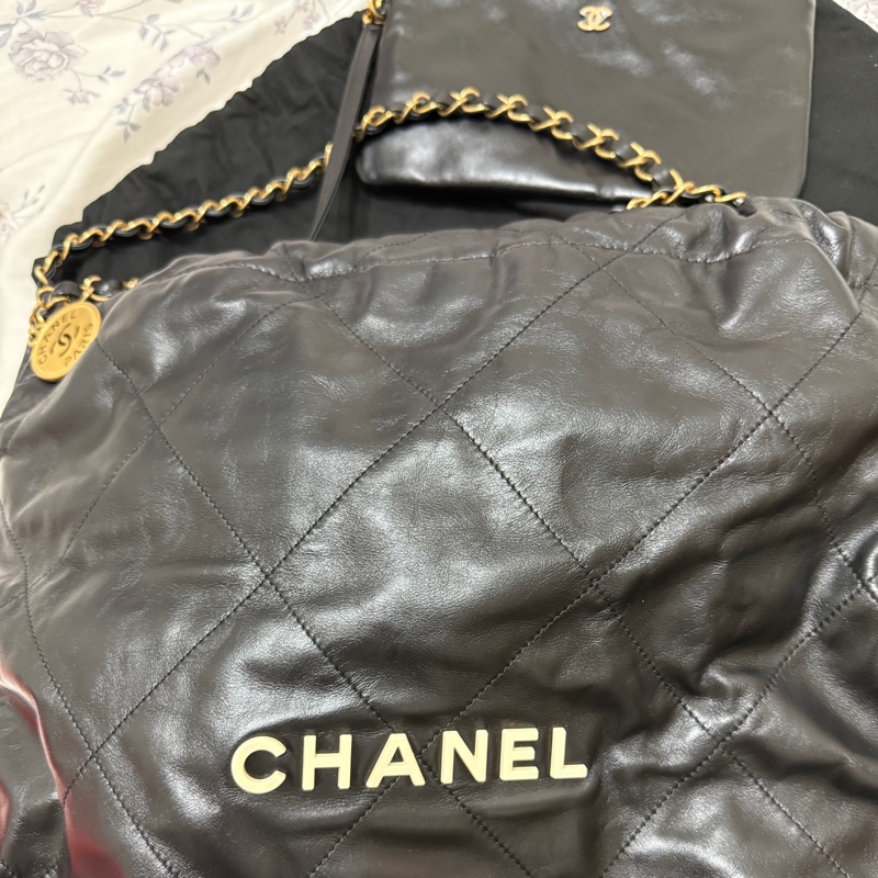 🌺🌺🌺Chanel 22bag  中號，專櫃正品-2