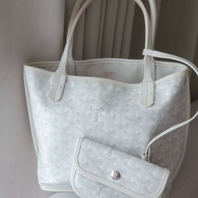 Goyard Anjou mini tote 白 托特包-0