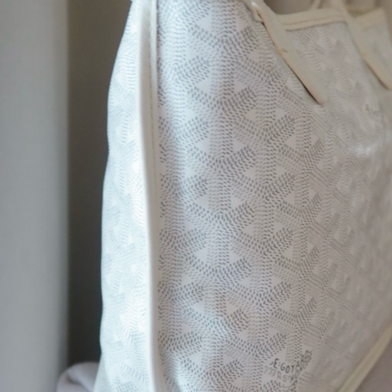 Goyard Anjou mini tote 白 托特包-7