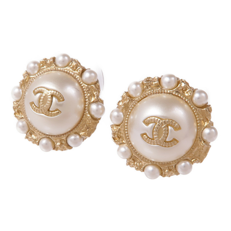 CHANEL PVC/金屬Earrings耳環-1