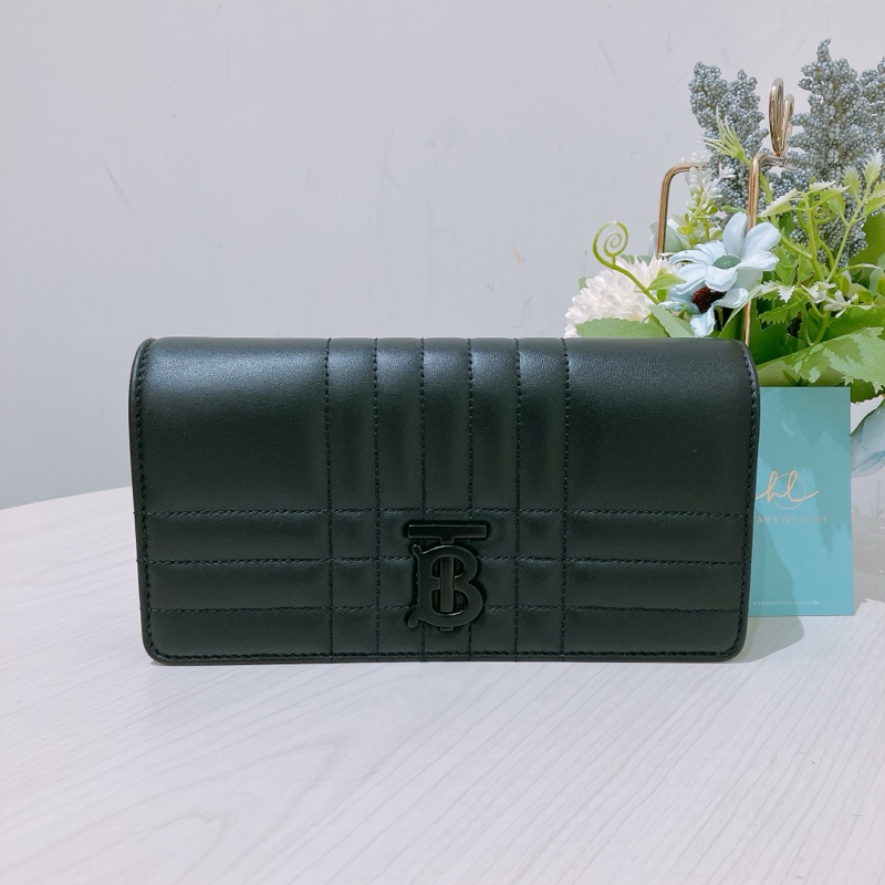 TK1723 BURBERRY 博柏利夢拉包 LOLA WALLET ON CHAIN SO BLACK-0