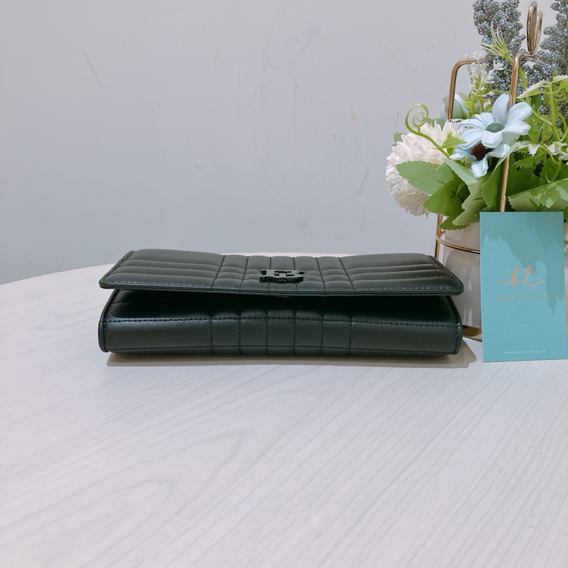 TK1723 BURBERRY 博柏利夢拉包 LOLA WALLET ON CHAIN SO BLACK-4