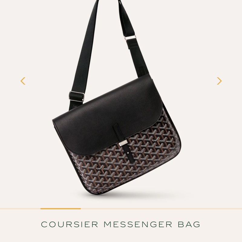 Goyard 2025最新 郵差包 黑色-0