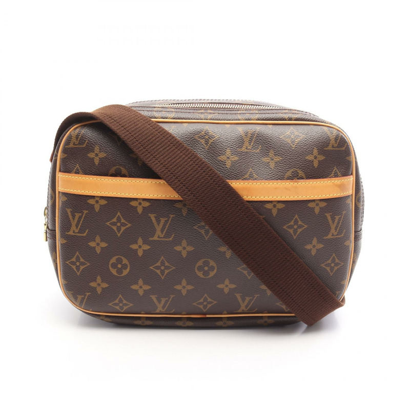 LOUIS VUITTON Reporter PM 斜背包 M45254 Monogram 帆布 二手 LV-0