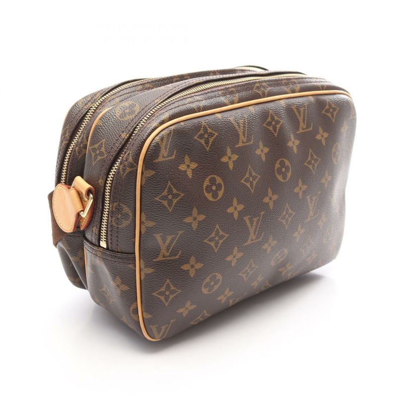 LOUIS VUITTON Reporter PM 斜背包 M45254 Monogram 帆布 二手 LV-1