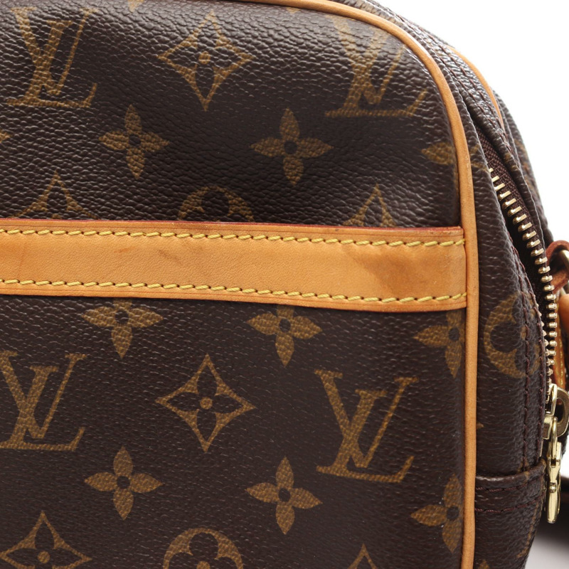 LOUIS VUITTON Reporter PM 斜背包 M45254 Monogram 帆布 二手 LV-6