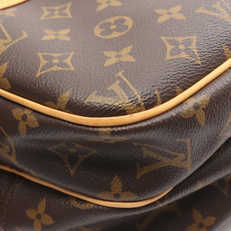 LOUIS VUITTON Reporter PM 斜背包 M45254 Monogram 帆布 二手 LV-8