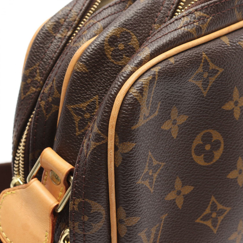 LOUIS VUITTON Reporter PM 斜背包 M45254 Monogram 帆布 二手 LV-9