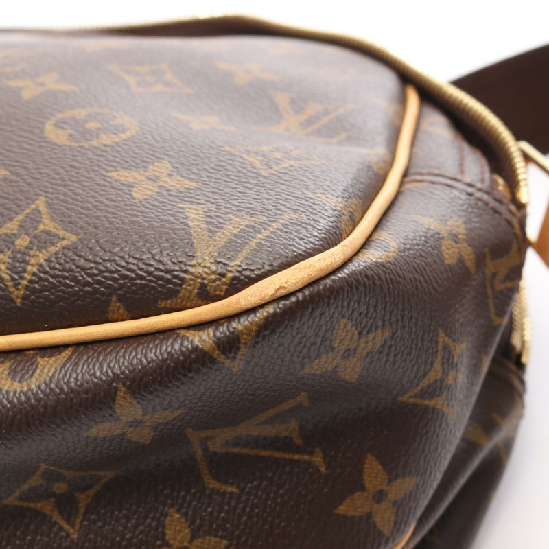LOUIS VUITTON Reporter PM 斜背包 M45254 Monogram 帆布 二手 LV-10