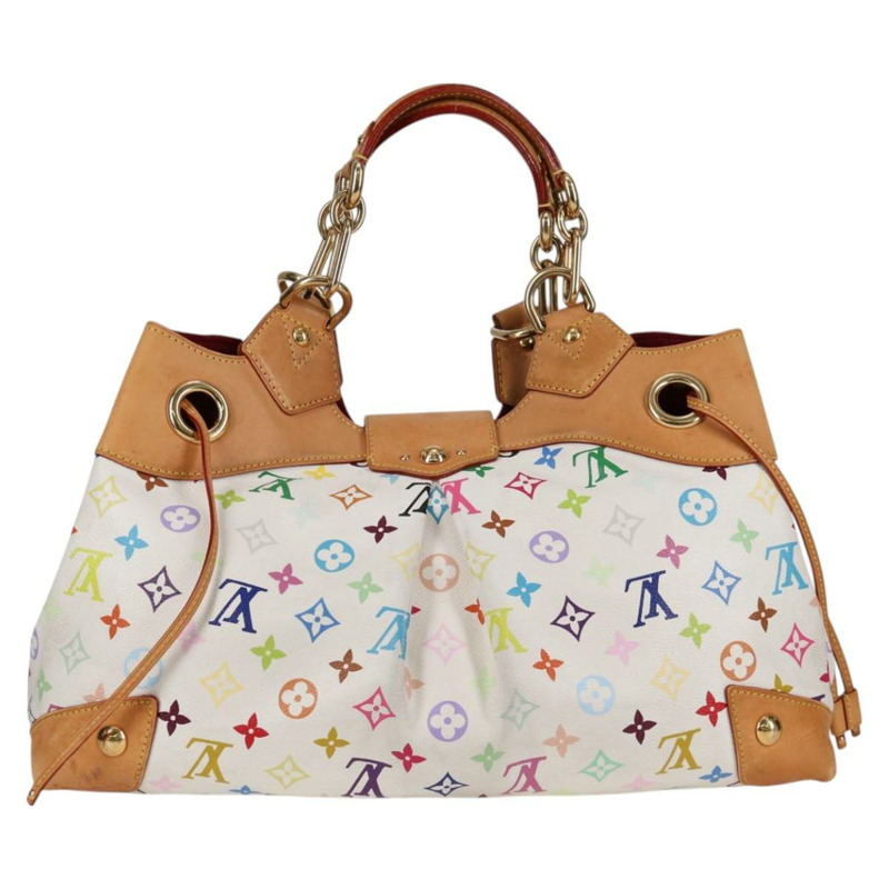 【日本直送】路易威登 Monogram 多色 Ursula 托特包白色 M40123 LV 授權 BA2955-1