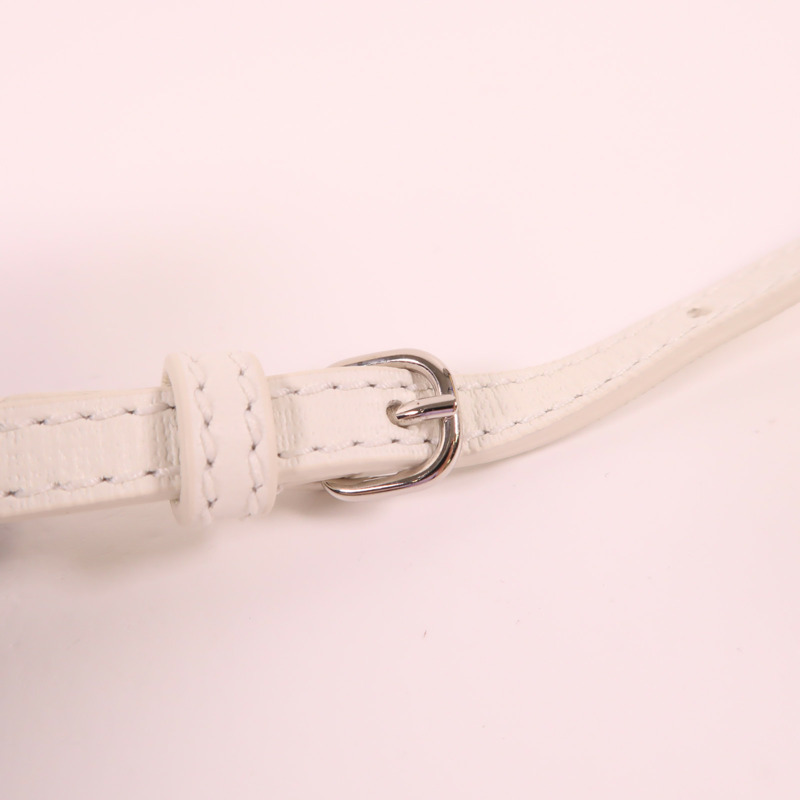 BALENCIAGA 牛皮皮革2 Way Shoulder Bag銀扣手挽肩背兩用袋-11