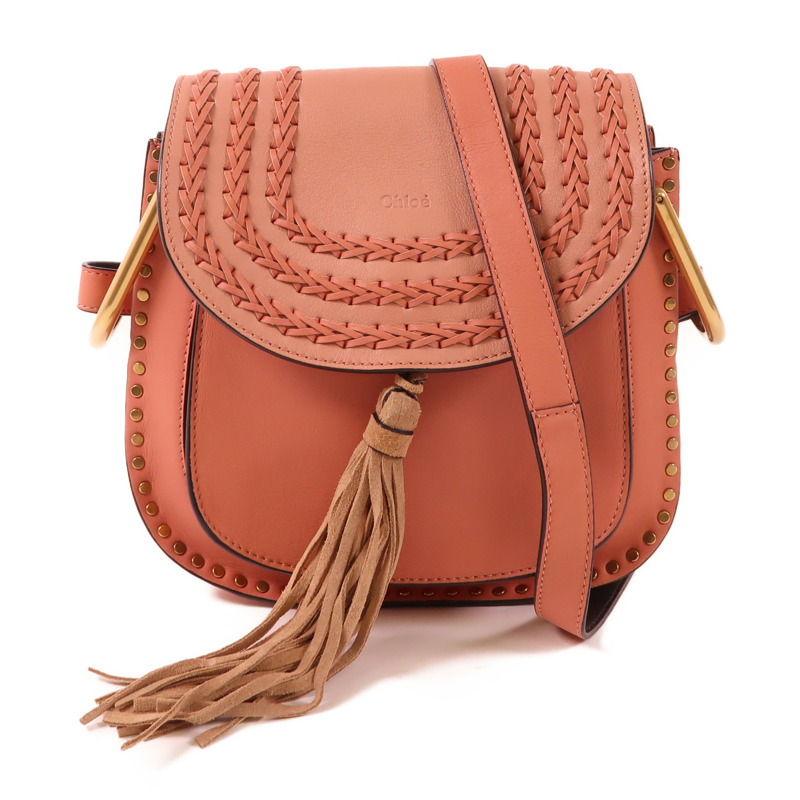 Chloe 牛皮皮革Shoulder Bag金扣肩背袋-0
