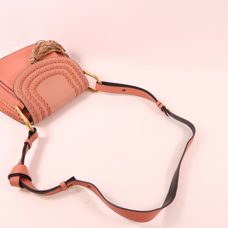 Chloe 牛皮皮革Shoulder Bag金扣肩背袋-4