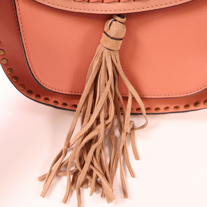 Chloe 牛皮皮革Shoulder Bag金扣肩背袋-10