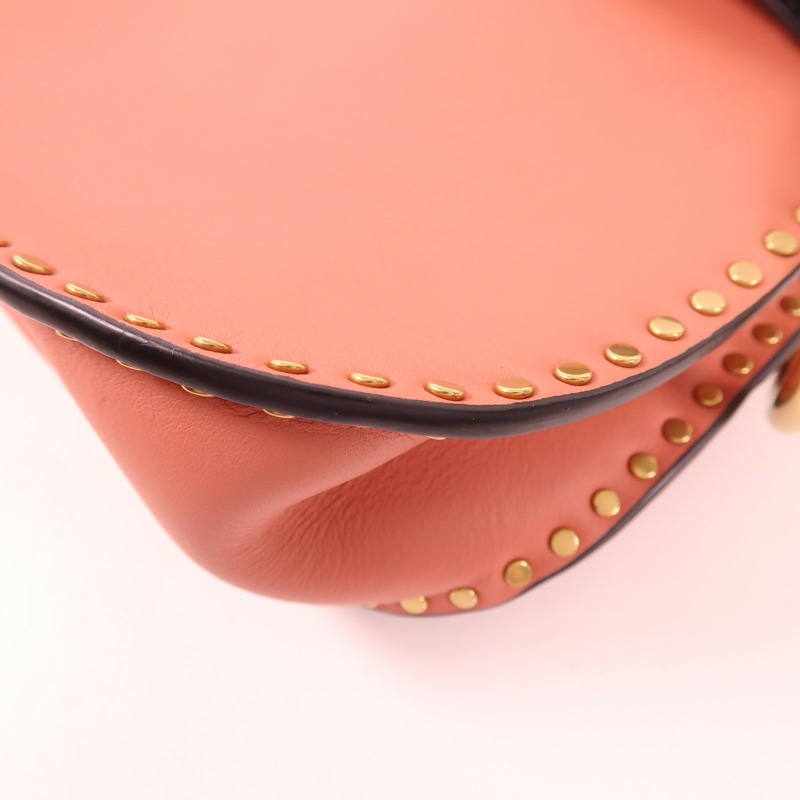 Chloe 牛皮皮革Shoulder Bag金扣肩背袋-13