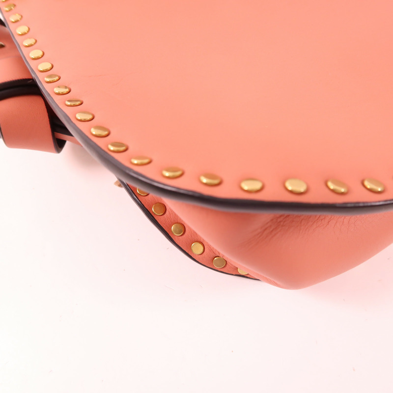 Chloe 牛皮皮革Shoulder Bag金扣肩背袋-14