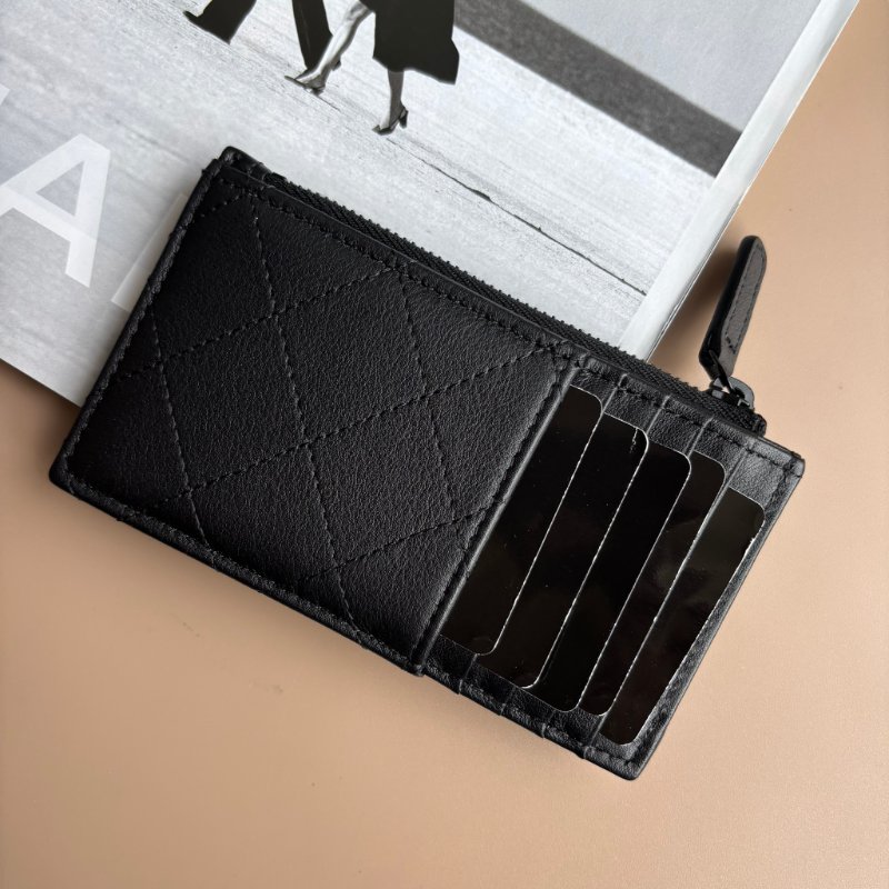 ::CHANEL:: AP3823 So Black Card Holder 黑色卡片零錢包 卡夾-2