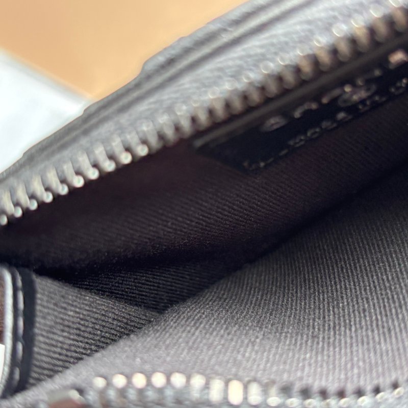::CHANEL:: AP3823 So Black Card Holder 黑色卡片零錢包 卡夾-8