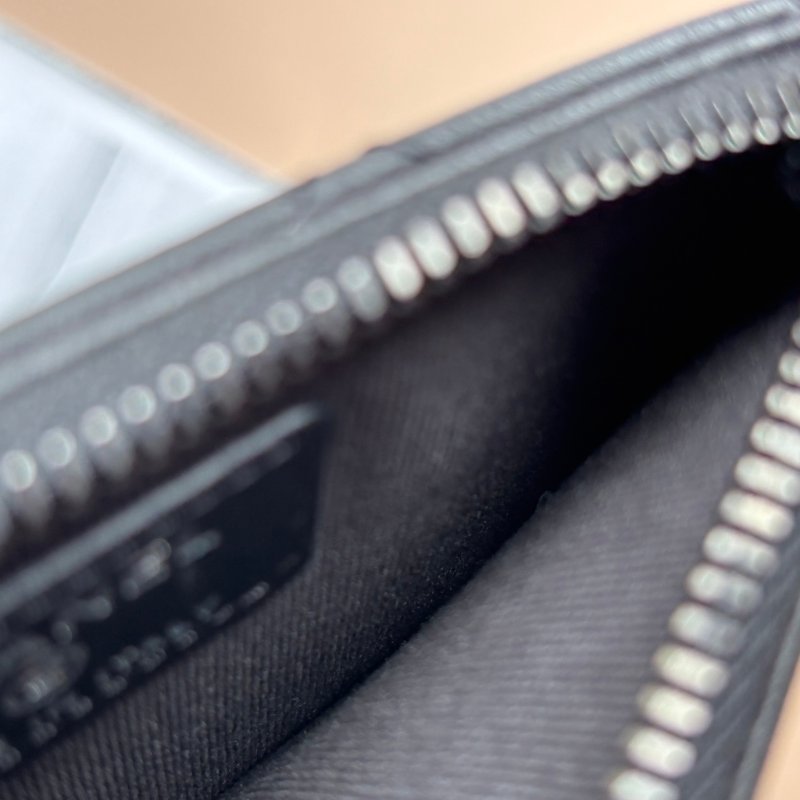 ::CHANEL:: AP3823 So Black Card Holder 黑色卡片零錢包 卡夾-9