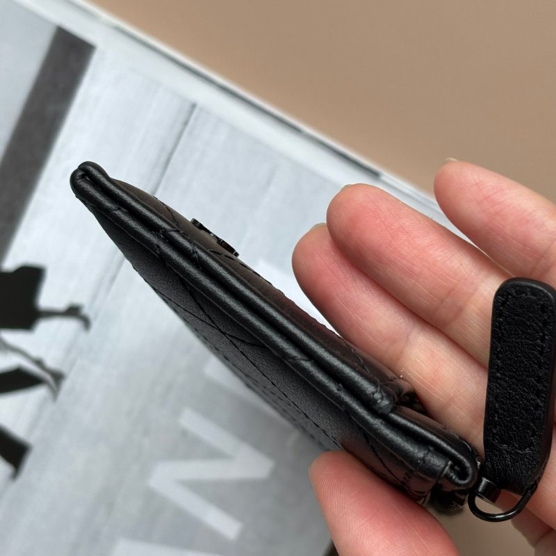 ::CHANEL:: AP3823 So Black Card Holder 黑色卡片零錢包 卡夾-12