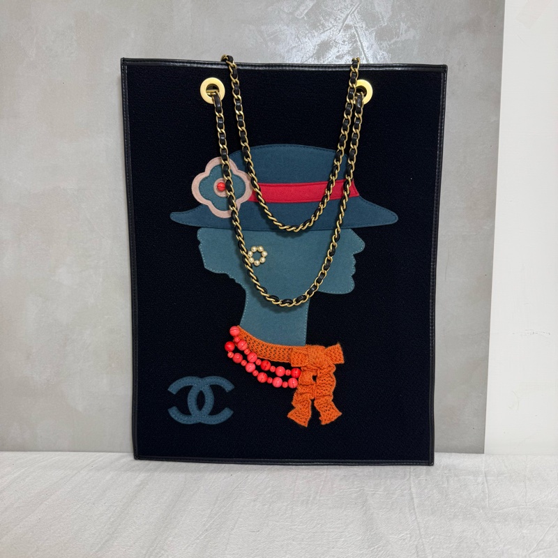 Chanel 毛線手袋-5