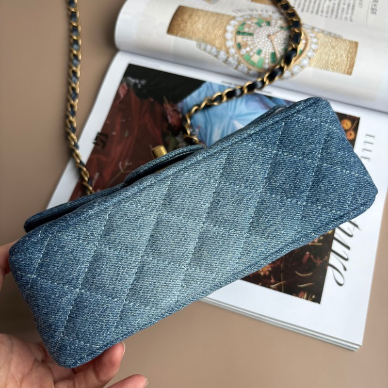 ::CHANEL:: A69900 漸層丹寧金雙C COCO 20-5