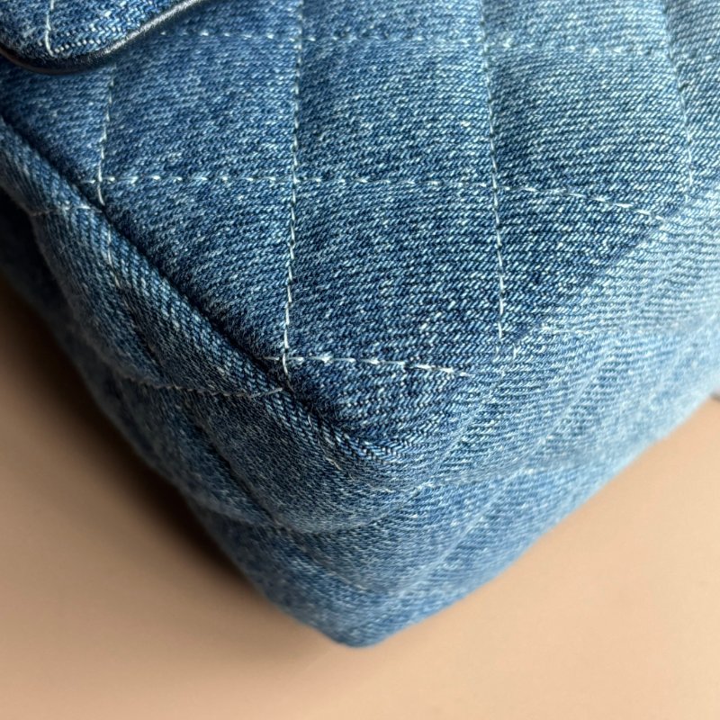 ::CHANEL:: A69900 漸層丹寧金雙C COCO 20-8