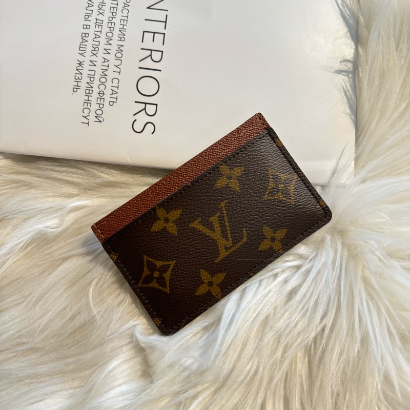 LV 老花卡片套夾-0