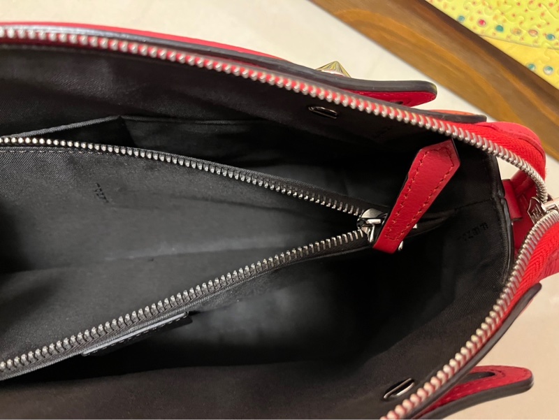 FENDI 紅色by the way Boston包 降價喜歡快帶走-18