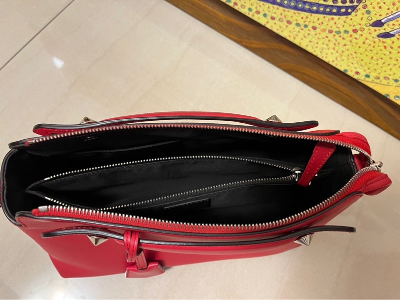 FENDI 紅色by the way Boston包 降價喜歡快帶走-19