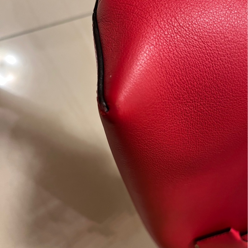 FENDI 紅色by the way Boston包 降價喜歡快帶走-37