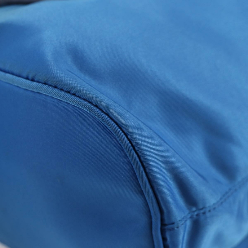 【日本直送】PRADA 尼龍雙肩手提包 藍色金色 正品 127263V-15