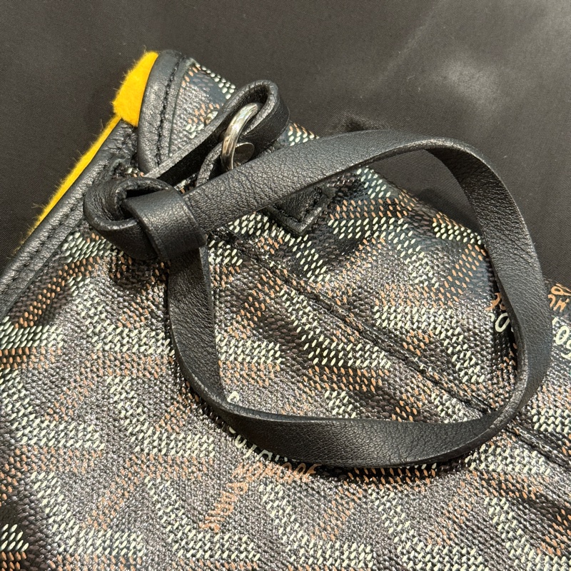 ✨ 超便宜又好用 Goyard 黑色翻蓋長夾錢包 搭配tote 、 hobo-37
