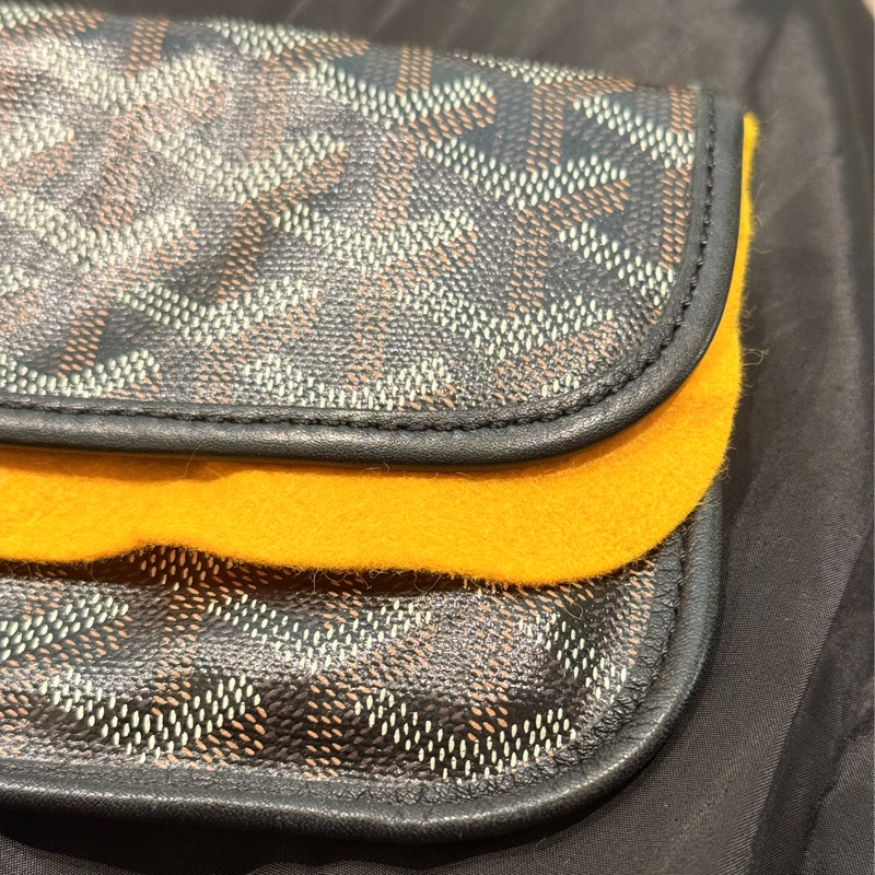 ✨ 超便宜又好用 Goyard 黑色翻蓋長夾錢包 搭配tote 、 hobo-44