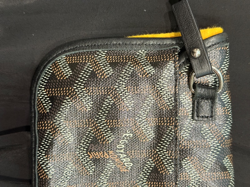 ✨ 超便宜又好用 Goyard 黑色翻蓋長夾錢包 搭配tote 、 hobo-50