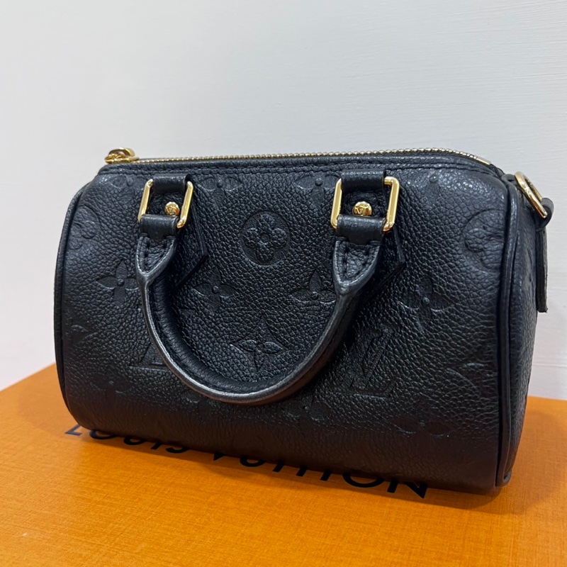 限時優惠❤️‍🔥Louis Vuitton Nano speed 全黑牛皮-0