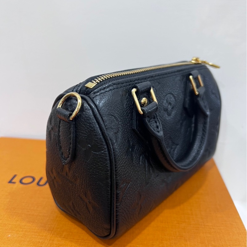 限時優惠❤️‍🔥Louis Vuitton Nano speed 全黑牛皮-3