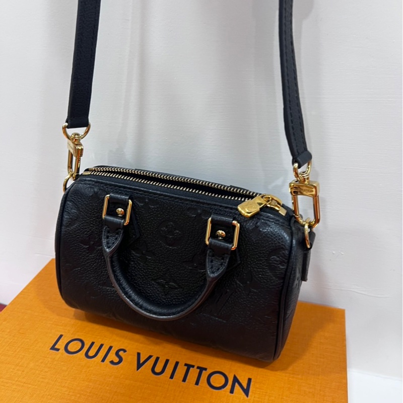 限時優惠❤️‍🔥Louis Vuitton Nano speed 全黑牛皮-5