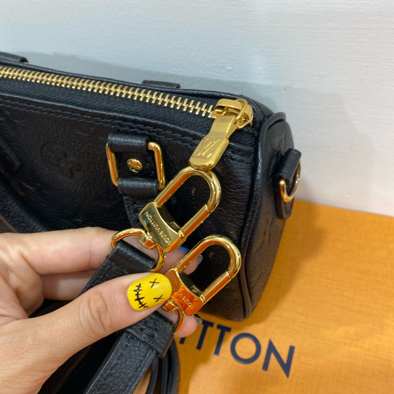 限時優惠❤️‍🔥Louis Vuitton Nano speed 全黑牛皮-11