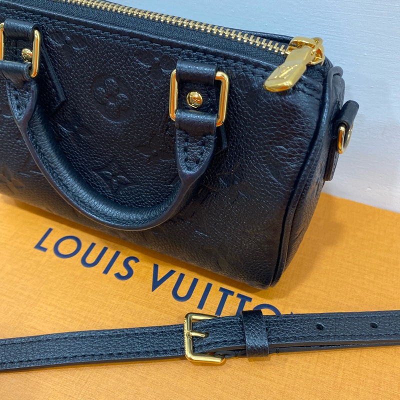 限時優惠❤️‍🔥Louis Vuitton Nano speed 全黑牛皮-12