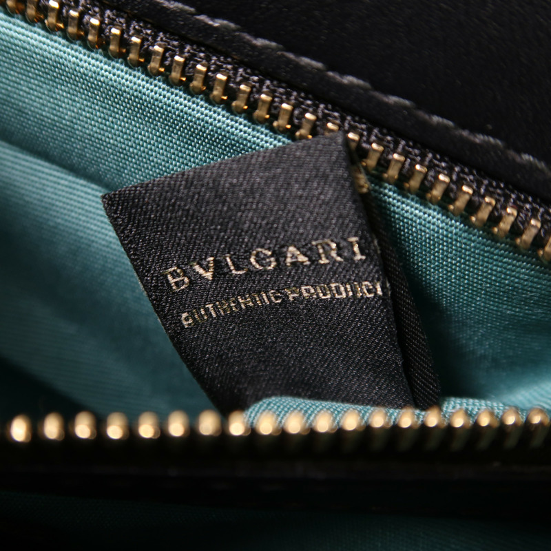 BVLGARI 牛皮皮革Serpenti Forever金扣鏈帶肩背袋-9