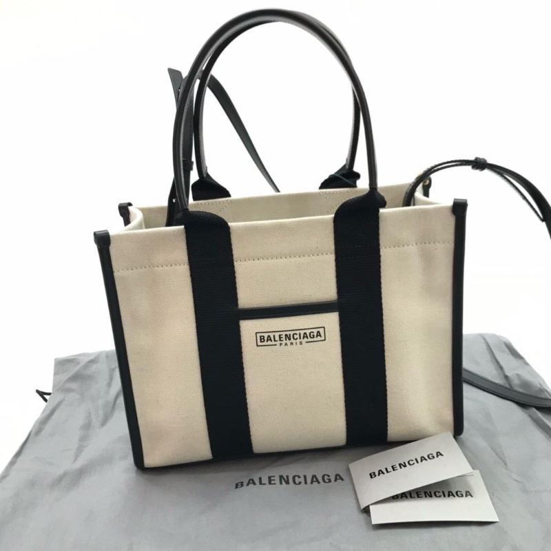 Balenciaga canvas tote bag-0