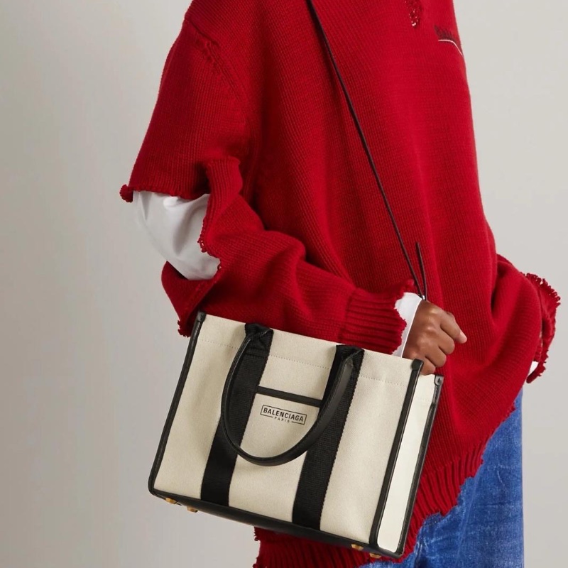 Balenciaga canvas tote bag-4