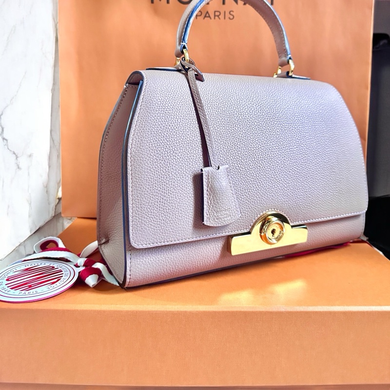 Moynat Rejane.Bag PM絕版氣質沙漠玫瑰 (25cm)-0